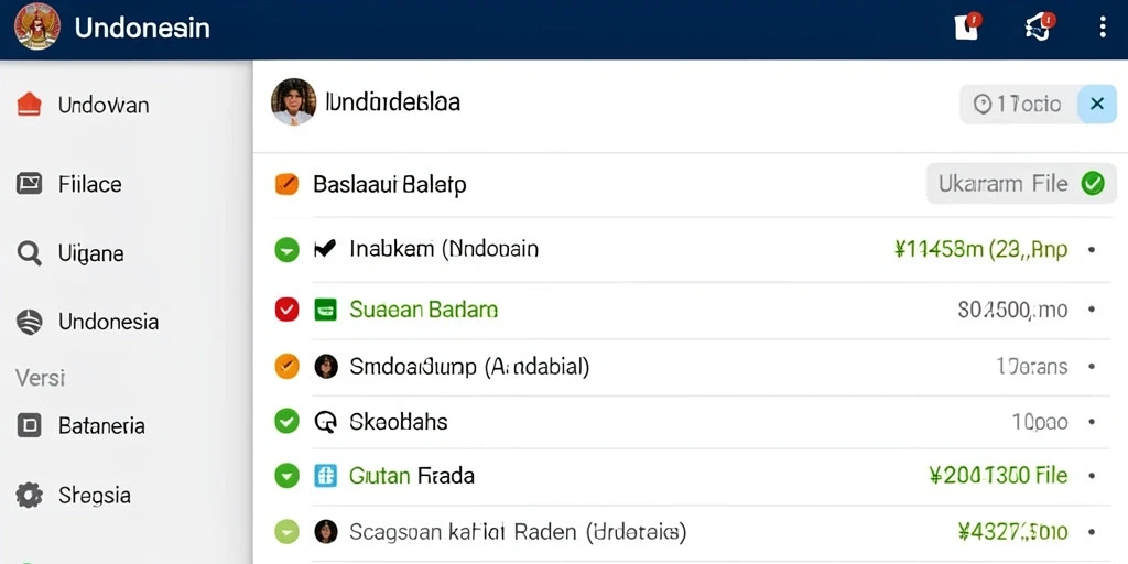 Tampilan awal yang menarik dengan menu yang mudah dinavigasi.