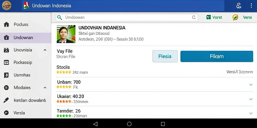 Tampilan antarmuka yang menarik dan mudah digunakan.