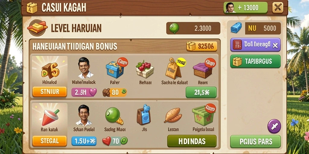 Tampilan antarmuka yang ramah pengguna.