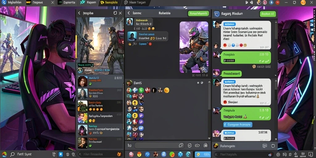 Screenshot menunjukkan tampilan awal permainan yang menarik.