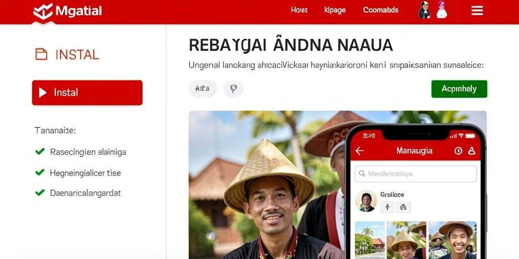 Tampilan antarmuka yang intuitif dan menarik.