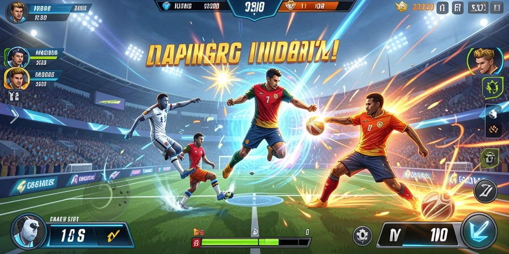 Screenshot menunjukkan tampilan grafis yang menarik.