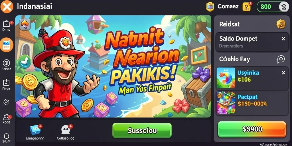 Tampilan antarmuka yang menarik dan mudah digunakan.