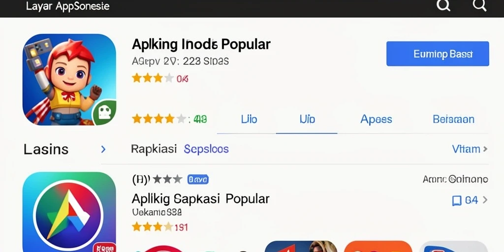 Tampilan antarmuka yang intuitif dan menarik.