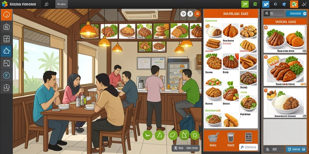 Tampilan antarmuka yang menarik dan mudah dipahami.