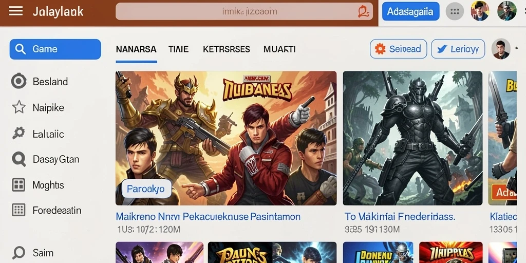 Tampilan antarmuka yang menarik dan mudah dinavigasi.