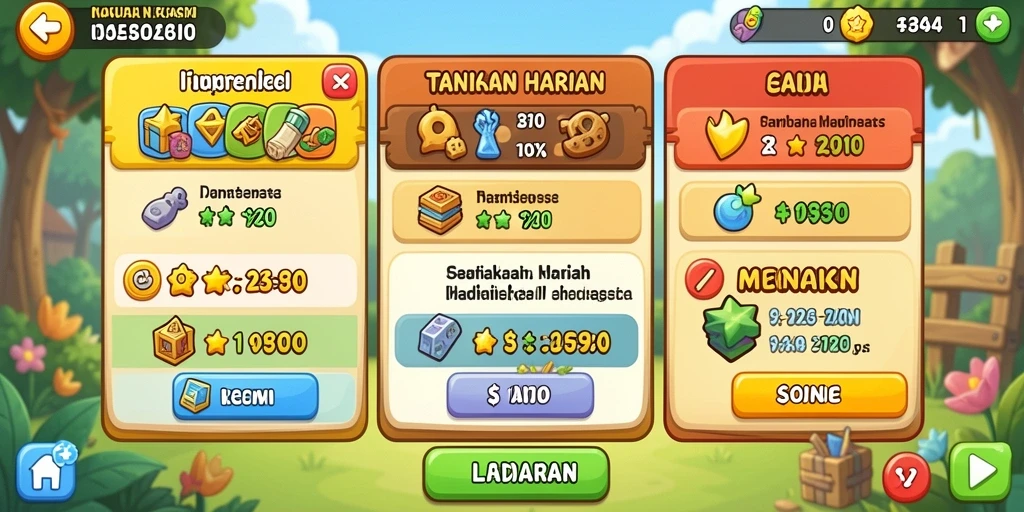 Tangkapan layar gameplay yang menarik dan dinamis.