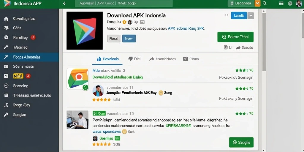 Tampilan awal game dengan karakter yang menarik.