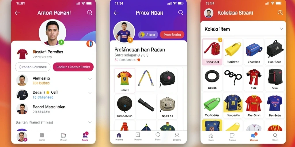 Tampilan antarmuka yang menarik dan user-friendly.