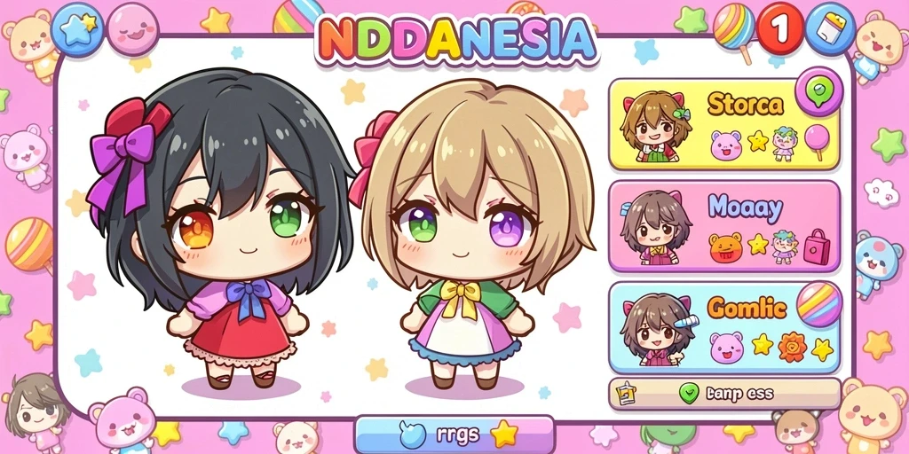 Tangkapan layar RP6677 menunjukkan aksi seru dari gameplay.