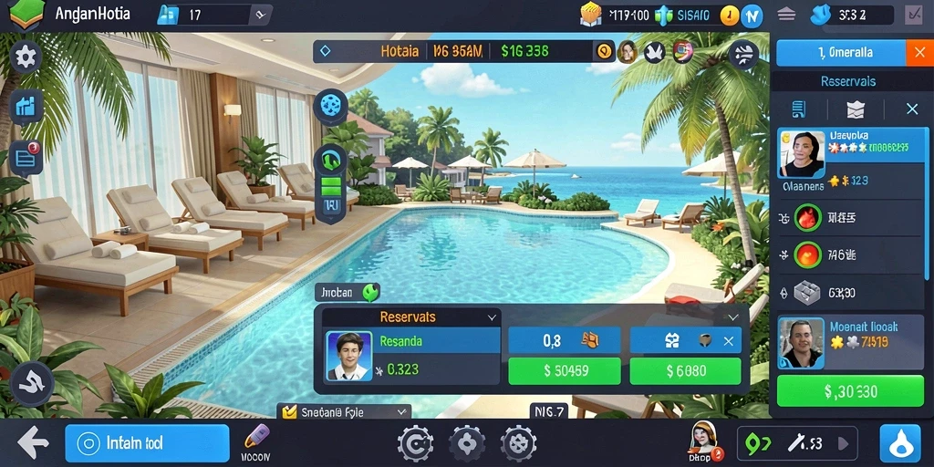 Screenshot menunjukkan karakter utama dalam aksi seru.