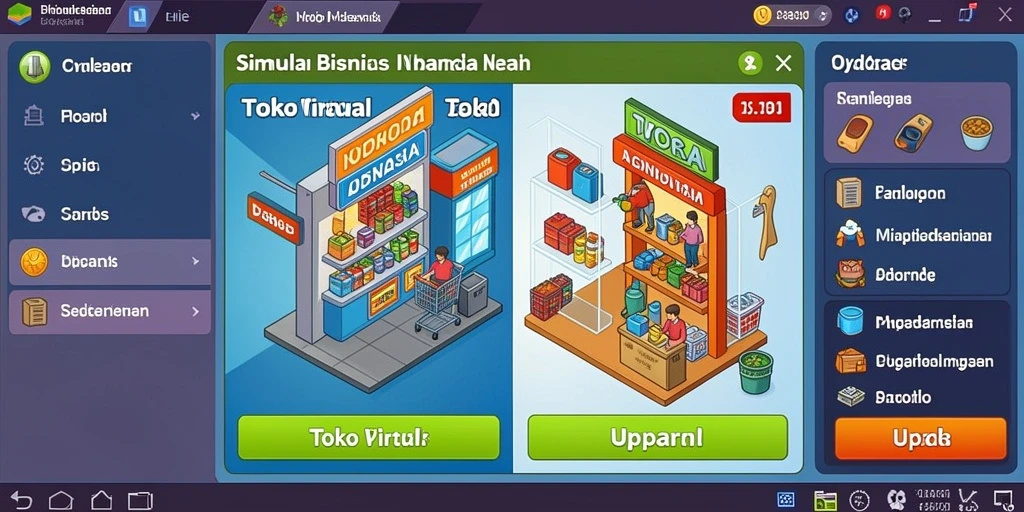 Tampilan beranda aplikasi yang menarik dan intuitif.