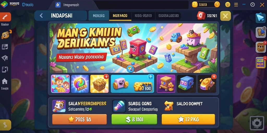 Tampilan grafis yang menakjubkan dan penuh warna.
