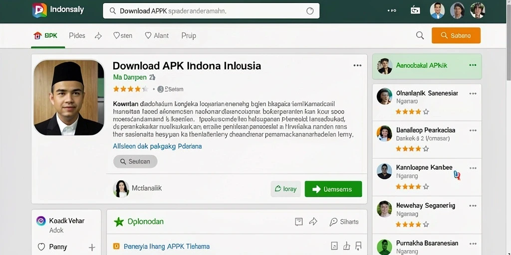 Tampilan awal yang menarik dan ramah pengguna.